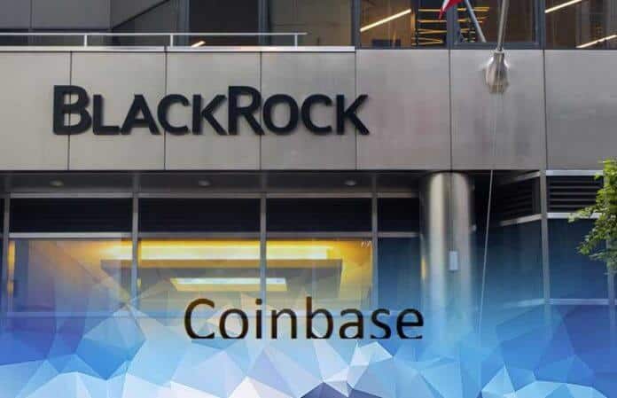 coinbase partners with blackrock