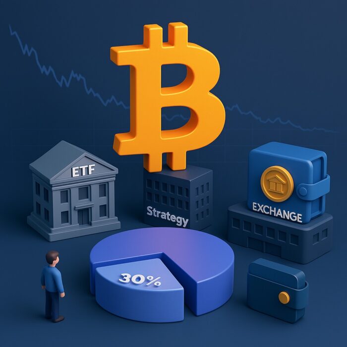 Hampir 6 Juta BTC Kini Dikuasai Institusi, Ritel Makin Terpinggirkan?