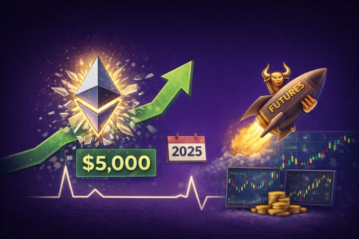 Spekulasi Ethereum Pecah Rekor di 2025, Didominasi Pasar Futures