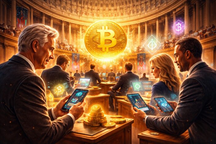 Saat Bitcoin Bergejolak, Sejumlah Anggota Kongres AS Aktif Bertransaksi Kripto