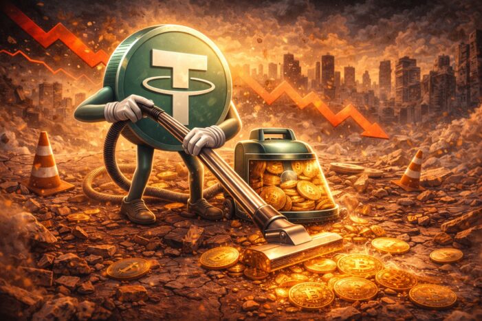 Tether ‘Sikat’ Bitcoin Senilai Ratusan Juta saat Pasar Sedang Tertekan