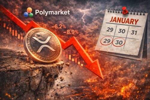 Polymarket Soroti Risiko Koreksi XRP di Akhir Januari
