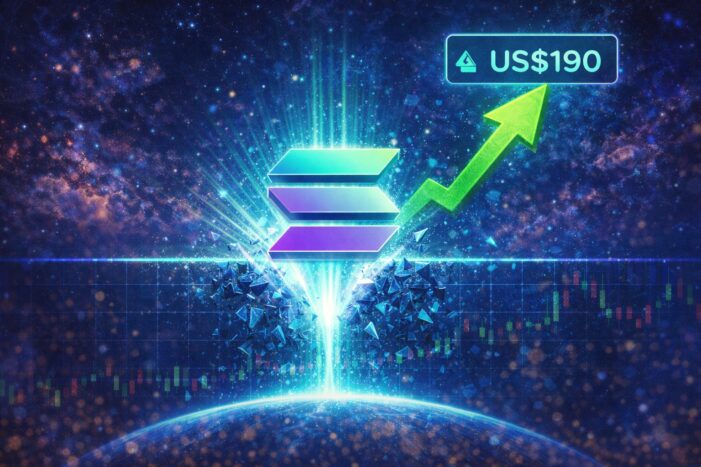 Solana Berpeluang Menuju US$ 190 Jika Breakout Terjadi