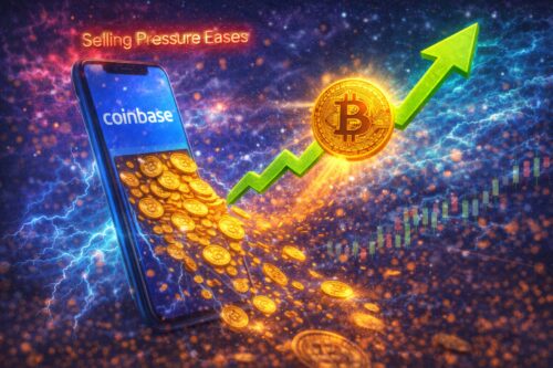 Tekanan Jual di Coinbase Mereda, Bitcoin Lanjut Naik