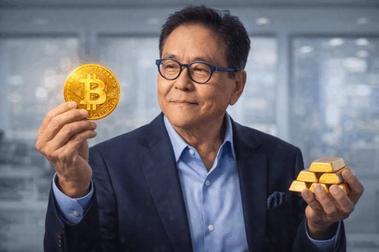 Robert Kiyosaki Tiba-Tiba Klaim Bitcoin Lebih Baik daripada Emas, Ada Apa?