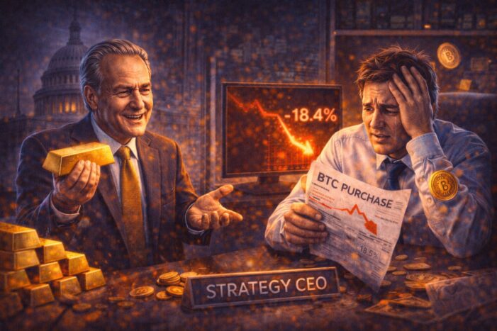 Borong Bitcoin Saat Harga Turun, Michael Saylor Diledek (Lagi) oleh Ekonom