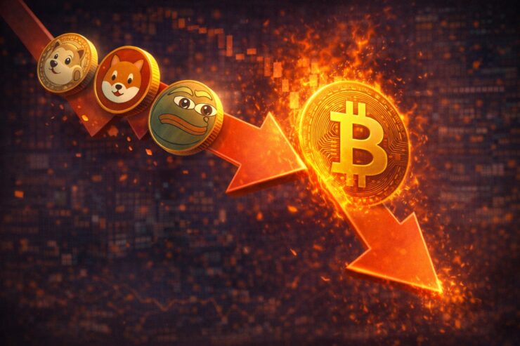 DOGE, SHIB, dan PEPE Turut Anjlok Saat Bitcoin Jebol US$ 70.000