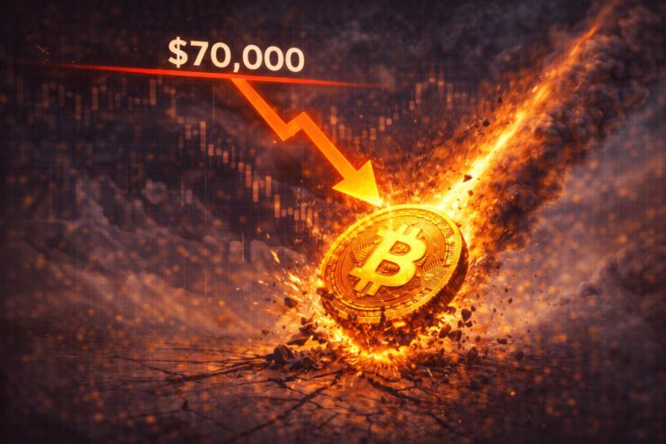 Gagal Bertahan di US$ 70.000, Bitcoin Masuk Fase Rentan Koreksi Lanjutan