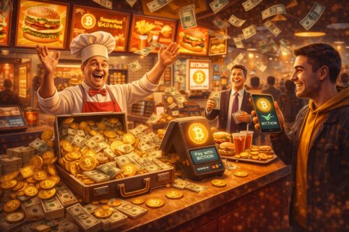 Resto Fast Food Ini Alami Lonjakan Penjualan Pasca Terima Pembayaran via Bitcoin