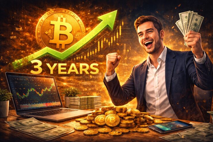 Investor Bitcoin Jangka Panjang Punya Peluang Untung Hampir 100 Persen