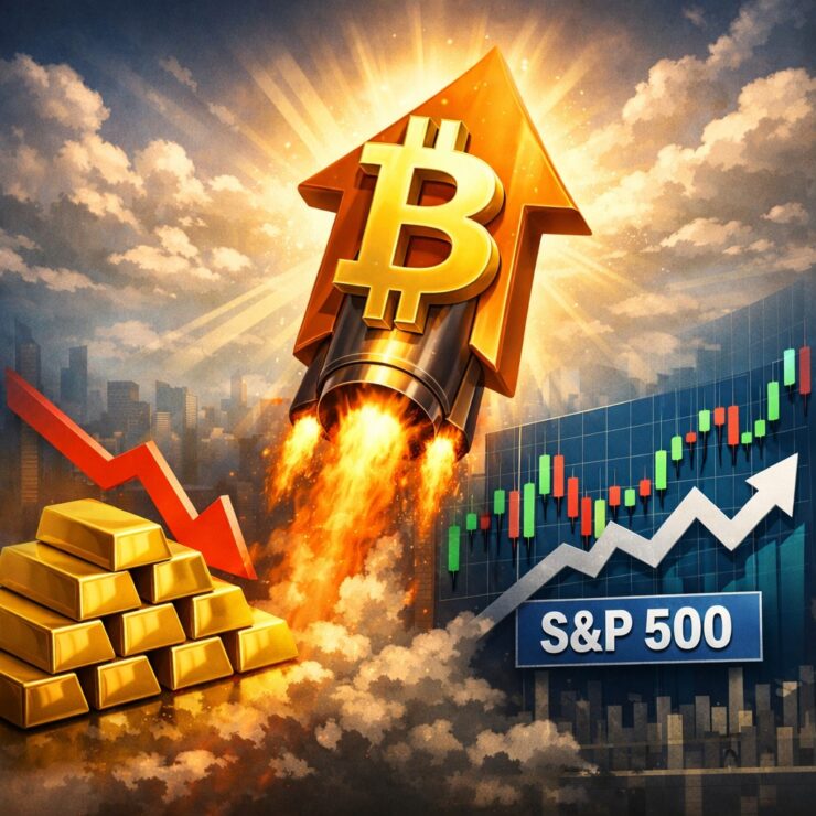Bitcoin Outperform Emas dan S&P 500, Ini Penyebabnya