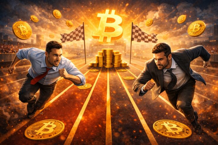 Strategy Bisa Salip BlackRock dalam Perburuan Bitcoin