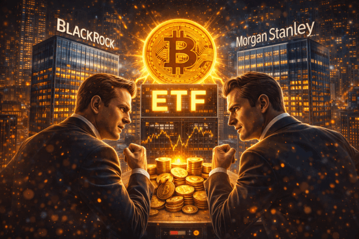 Morgan Stanley Resmi Tantang BlackRock di ETF Bitcoin
