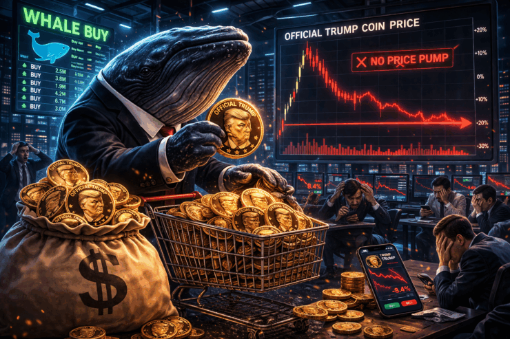 Aksi Whale Satu Ini Gagal Dongkrak Harga TRUMP