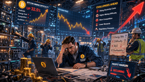 Industri Penambangan Masuk Fase Sulit, Banyak Bitcoin Dilepas
