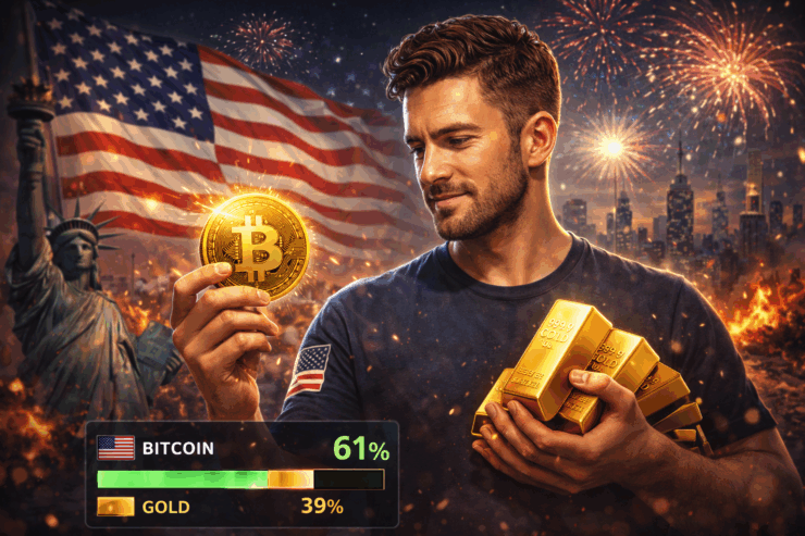 Bitcoin Kalahkan Emas di Amerika? Berikut Faktanya