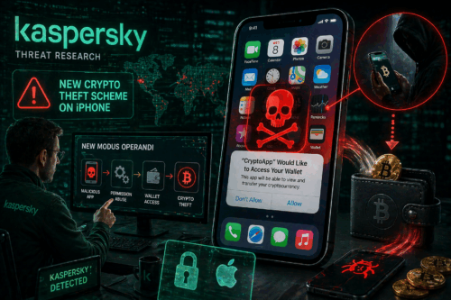 Kaspersky Bongkar Modus Baru Pencurian Kripto di iPhone