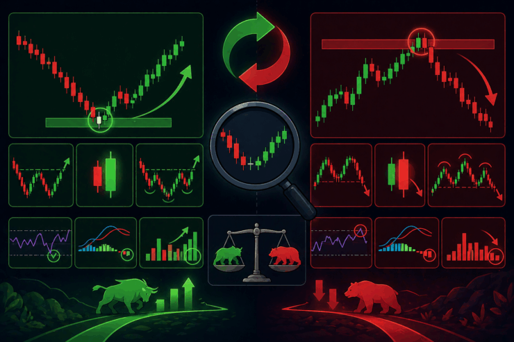 Tips Mengetahui Reversal Sebelum Harga Berbalik Tajam
