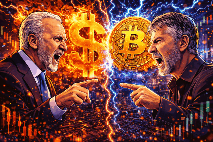 Perang Argumen Michael Saylor dan Peter Schiff Meledak, Simak Selengkapnya