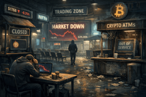 Aktivitas Bitcoin Anjlok Ke Level 10 Tahun, Sinyal Bahaya?