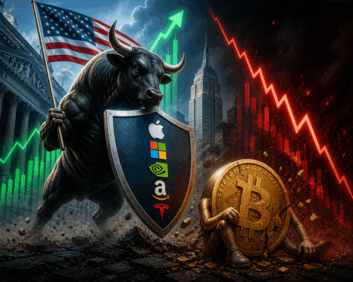 Bitcoin Tertinggal Jauh Saat S&P 500 Cetak ATH Baru