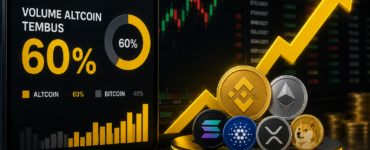 Volume Altcoin di Binance Tembus 60 Persen, Bitcoin Meredup?